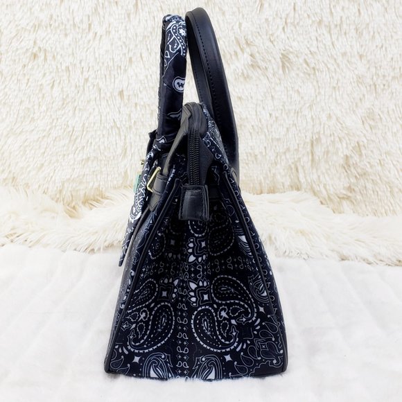 Black Bandanna Purse Clutch Bandana - Picture 5 of 9